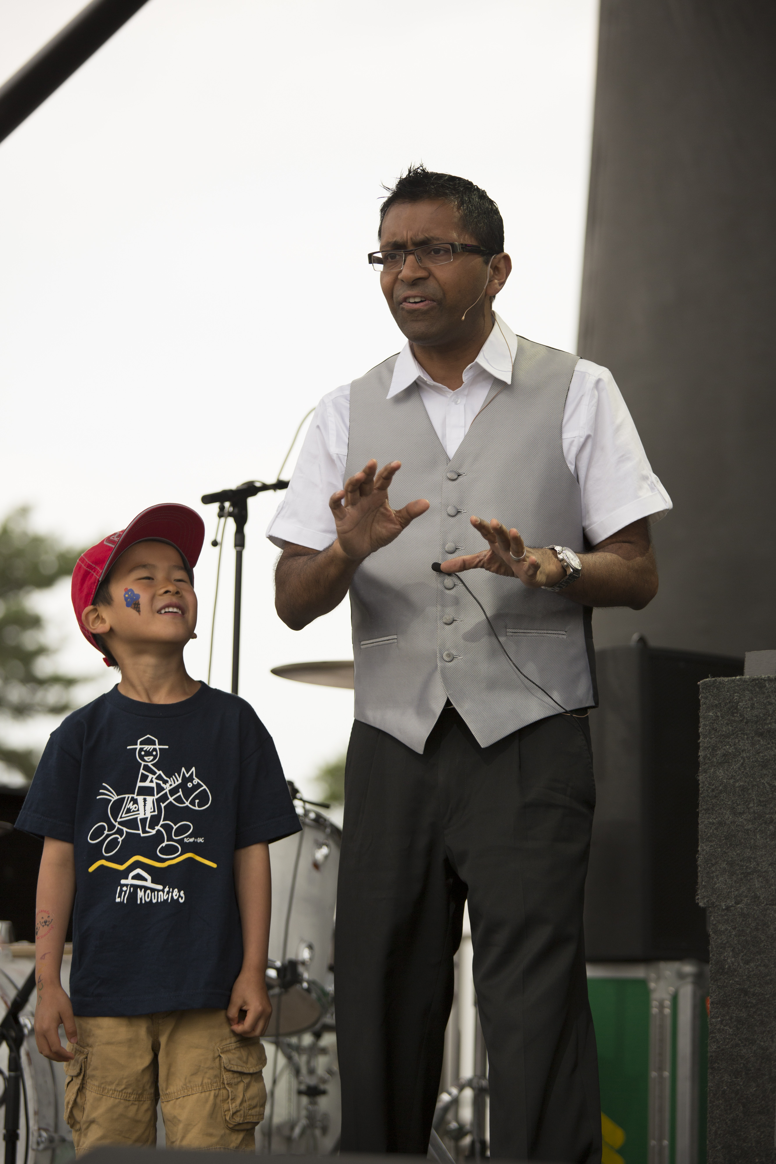 Wij performing on stage at Canada's Wonderland